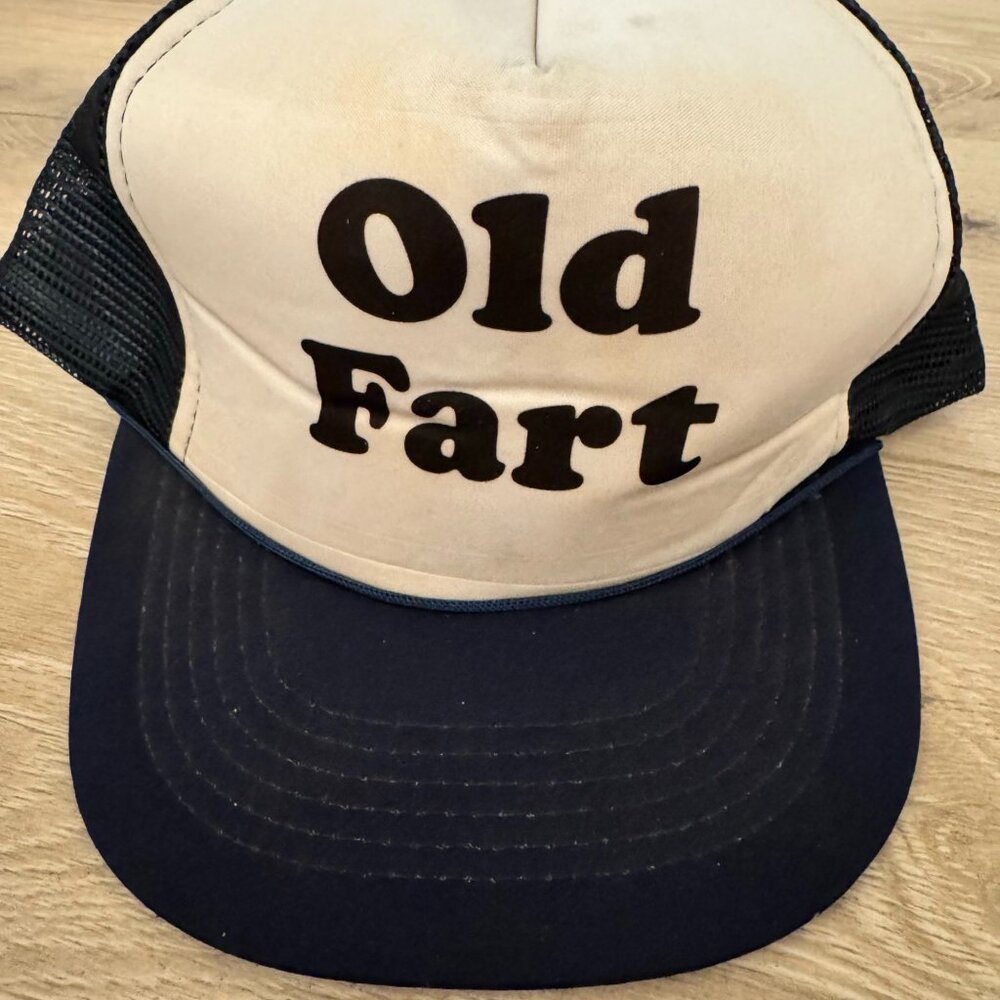 Old Fart Trucker Hat Funny‎ Foam Mesh Snapback Gag Gift